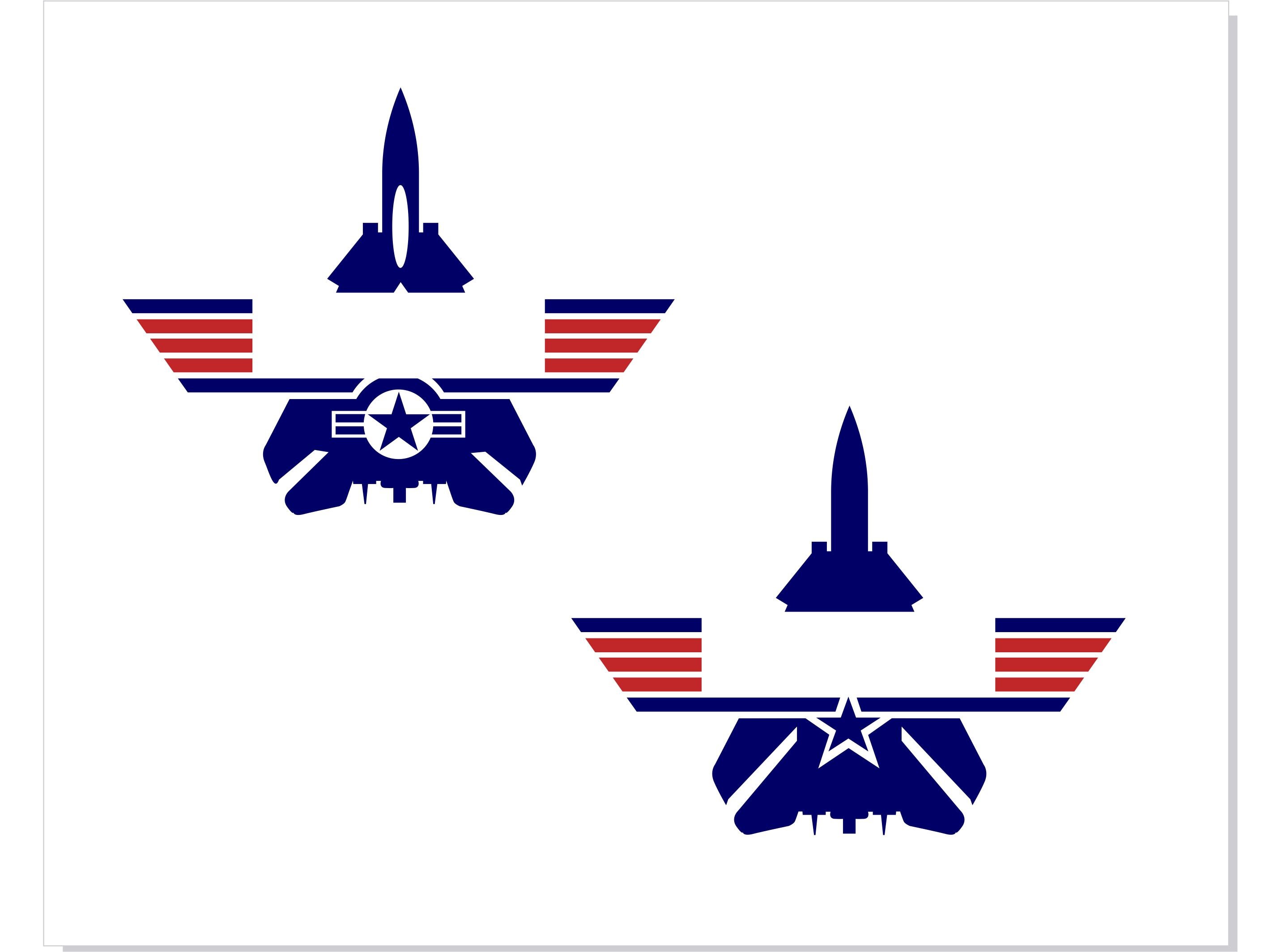 Top Gun Bundle Svg Top Gun Logo Emblem DIY Personalize Top Etsy Singapore