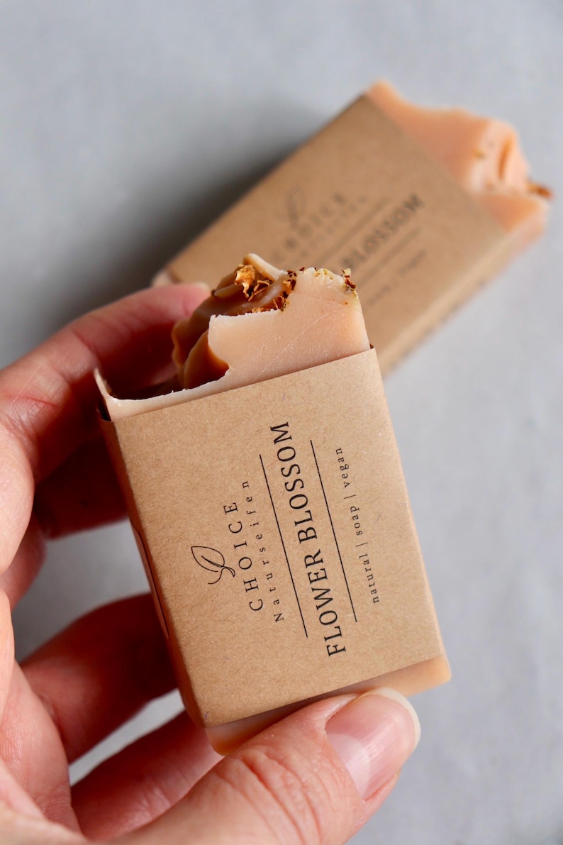 Natural soap sample set "Soap Sample Set" 10x50g – Individually wrapped, wedding favor, guest soap, party favor, goodies, guest soap set image 9