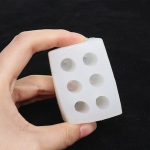 Cylinder Silicone Mold for Jewelry Making 