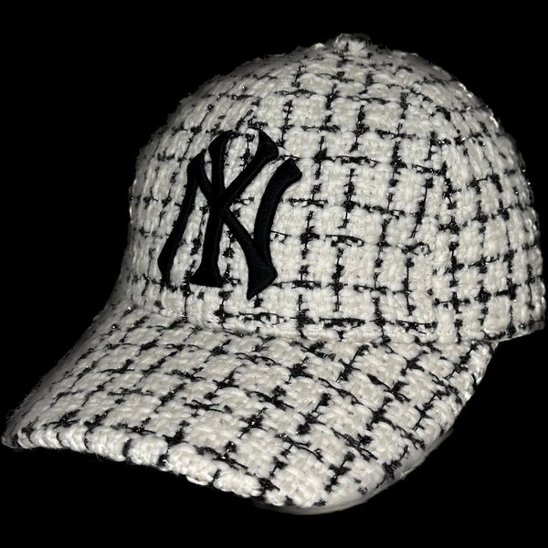 Thick Wool New York NY Yankees adjustable velcro hat