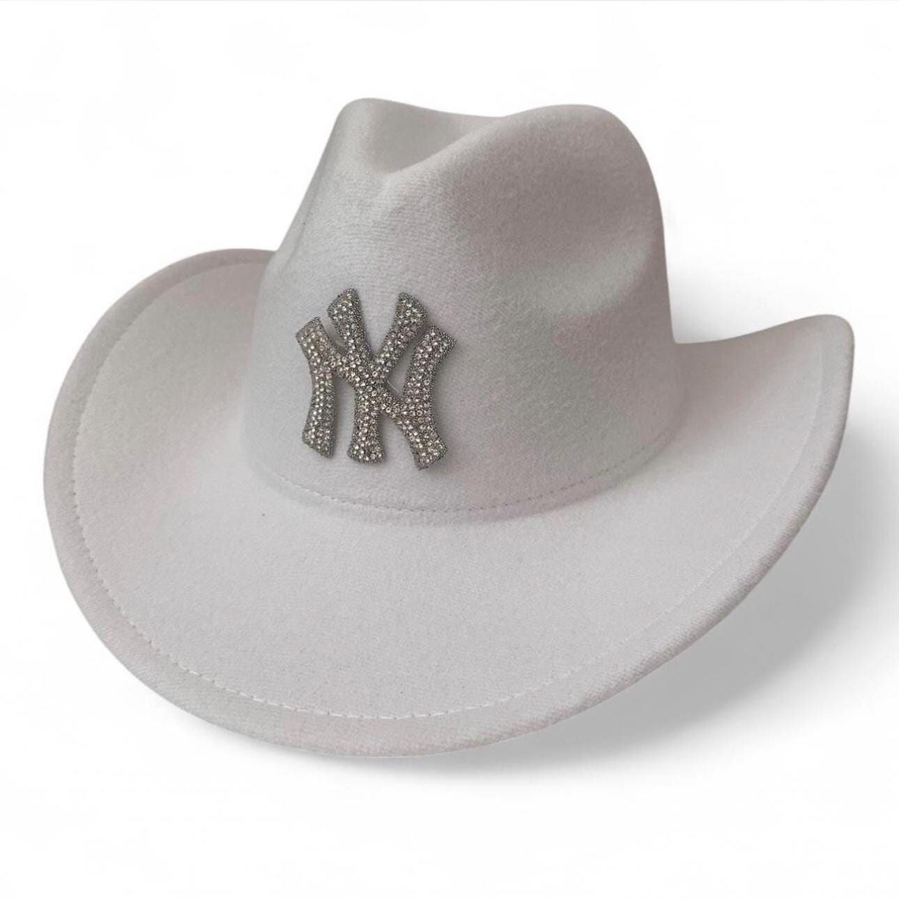 New York Yankees NY rhinestone cowboy hat