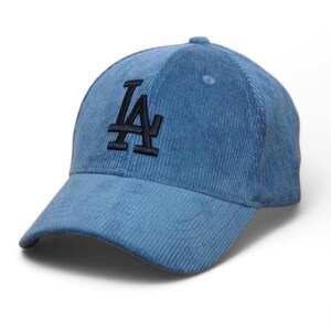 LA Dodgers Cord strukturierter verstellbarer Hut