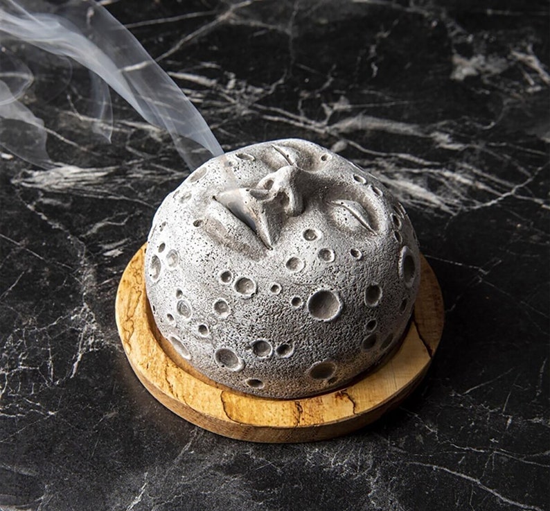 Ceramic Cat Incense Holdercat Sculpture Statuebackflow Etsy