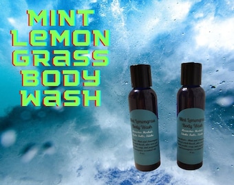 Mint Lemongrass Body Wash