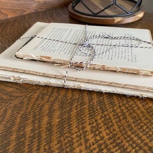 Vintage Book Paper / Ephemera / Junk Journal / Scrapbook Paper / Craft Paper / Paper Art / Vintage Crafts / Book Pages / Old Paper