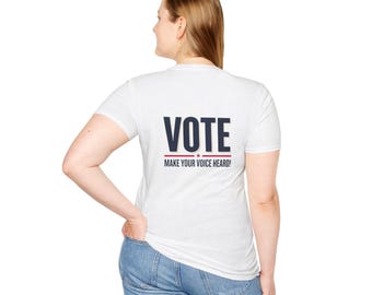 Speak Out Vote  T-Shirt | Minimalist graphic tee