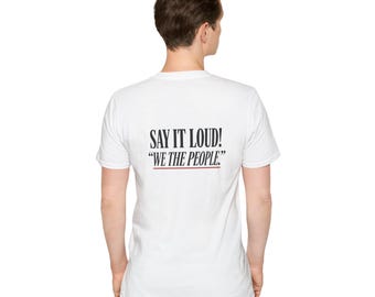 Speak Out Loud T-Shirt | Minimalist graphic tee