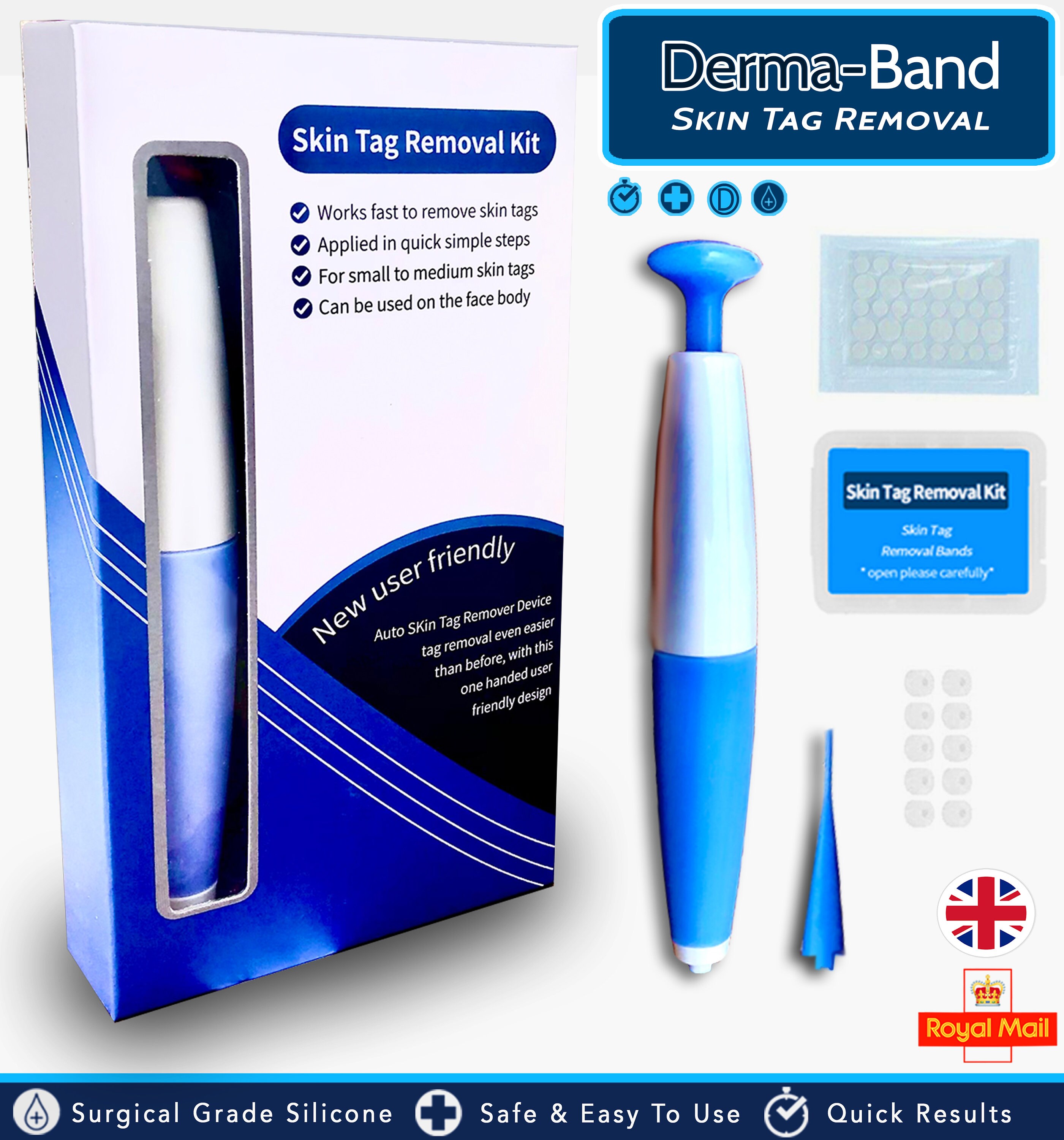 Microband Auto Skin Tag Removal Kit 10 Bands Included Etsy