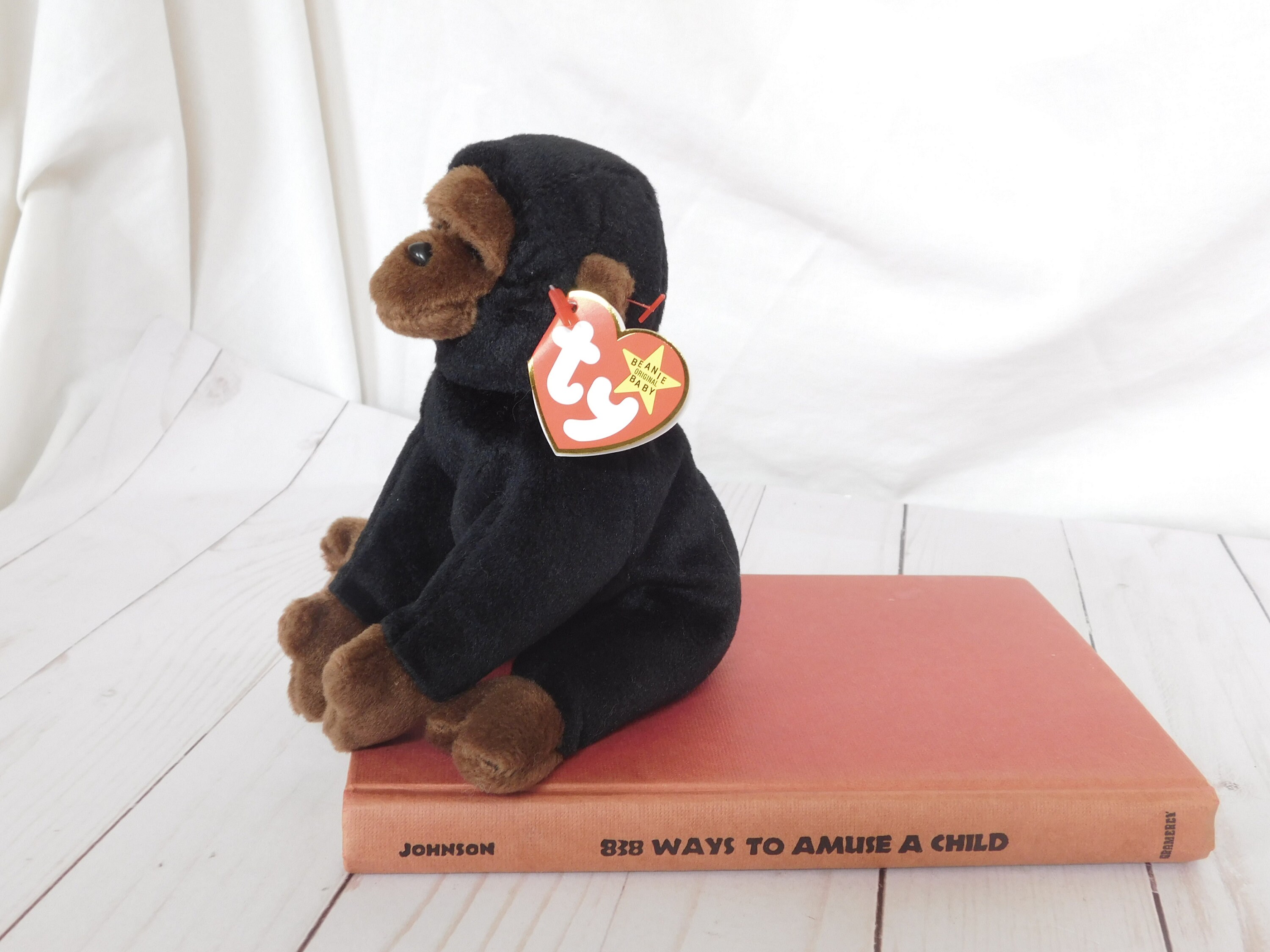 Vintage Gorilla TY Beanie Babies Congo 1996 PVC Pellets - Etsy