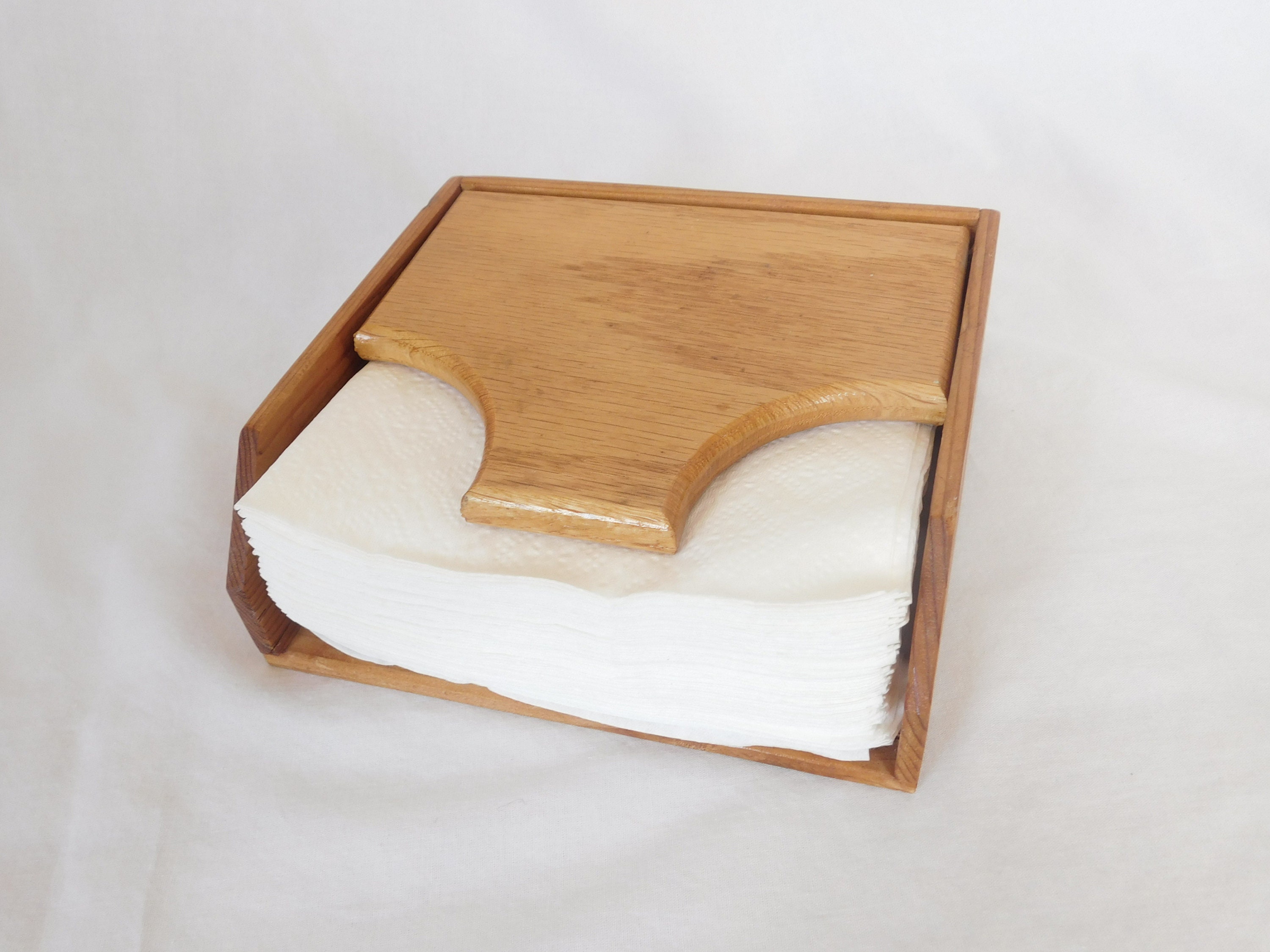 Vintage Napkin Holder Weighted Great for Outdoors Picnic Etsy