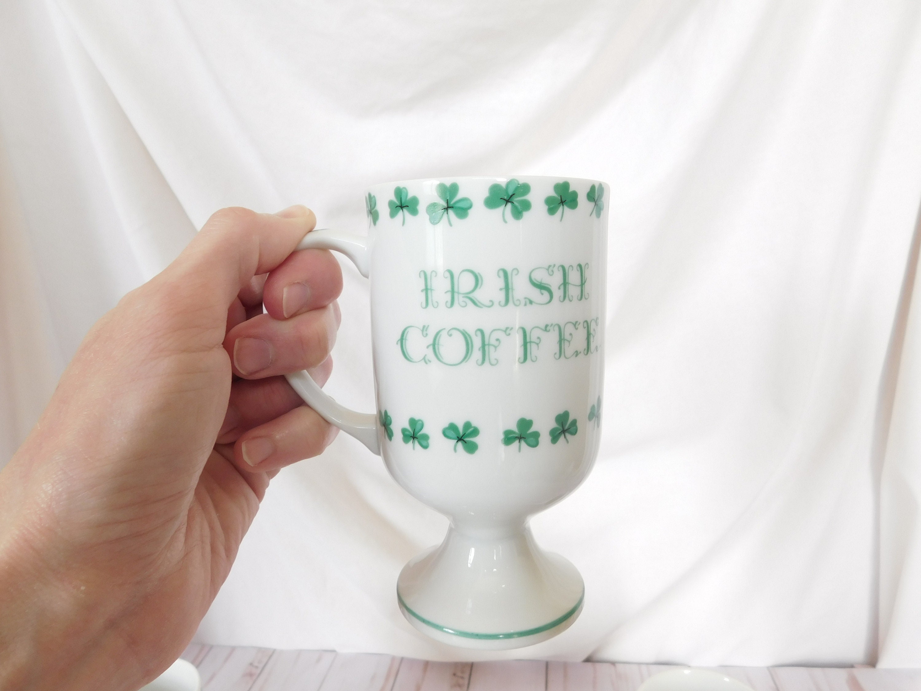 Vintage Coffee Mugs Irish Coffee Set of 4 Saltera Etsy