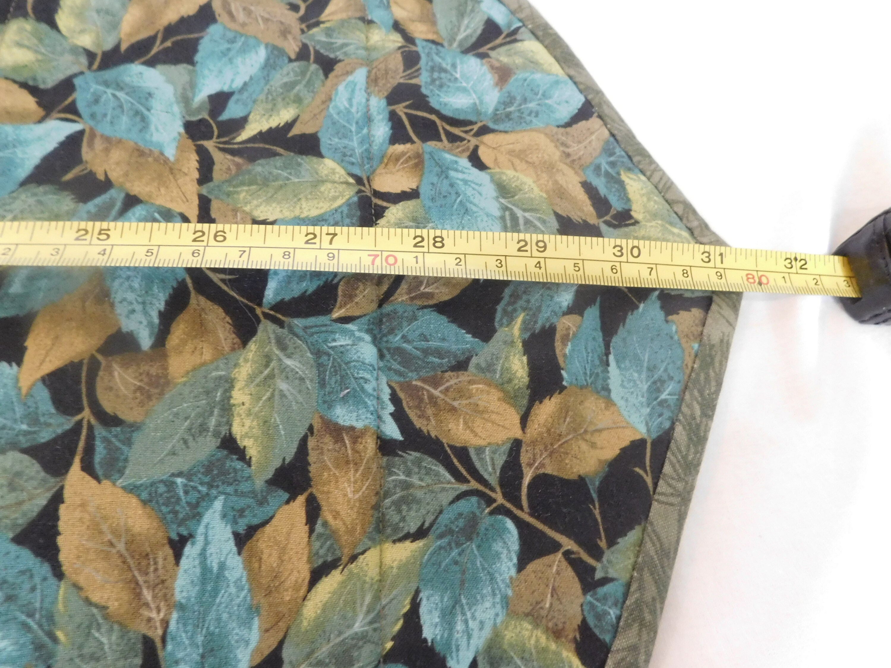Vintage Table Runner Quilted 2 Sided 32 Inches Long - Etsy