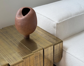 Large Sculptural Ceramic Centerpiece | Abstract Modern Home Decor | Ceramic Art Piece