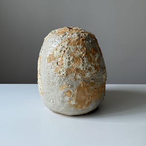 Vase en céramique texturé | Vase en céramique fait main | Vase en céramique unique