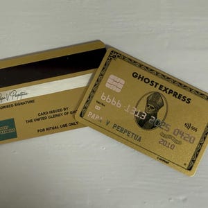 Ghost Express « Ghould Card » – Hommage à un collectionneur fait par des fans (Édition Papa V Perpetua)