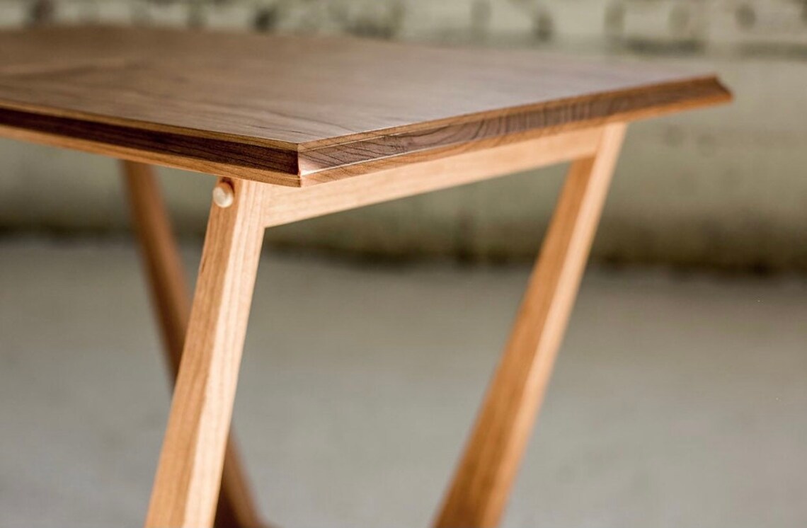 Minimalist End Table / Mid Century Modern End Table / Scandinavian Side