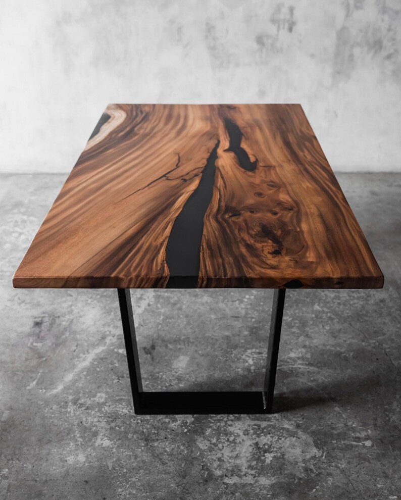 Monkeypod Home Office Desk / Dining Table Etsy
