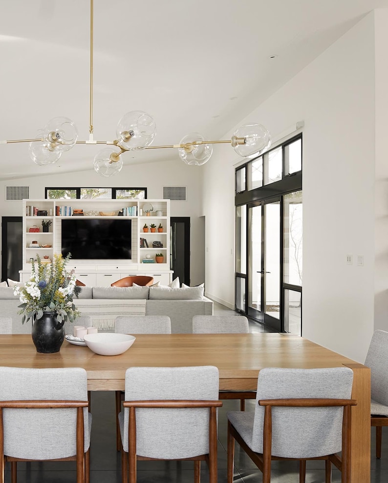 Parsons Dining Table White Oak Etsy