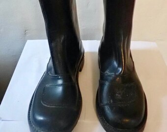 Vintage Biker Boots Etsy Uk