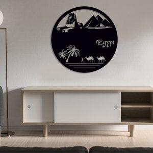 Egypt Pyramids cut svg dxf file wall sticker pdf silhouette template cnc cutting router digital vector instant download