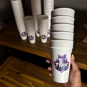 Custom Styrofoam Cups Party Favors Custom Party Cups