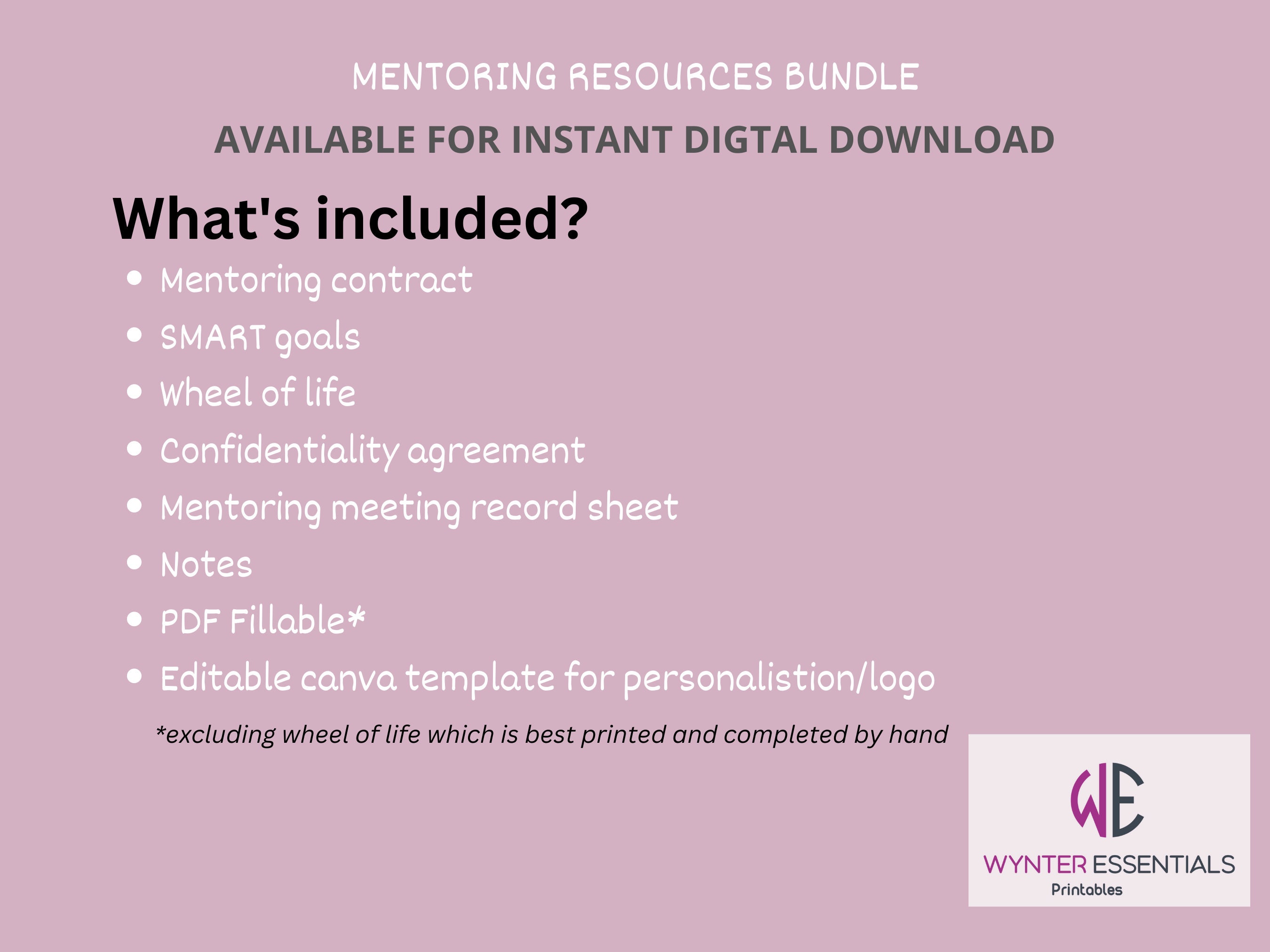 Mentoring Template Life Goals Worksheets Workbook for Mentoring or Mentoring Template Life Goals Worksheets Workbook for Mentoring or