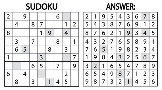 Puzzle nivel medio nº 591710  Sudoku, Sudoku puzzles, Hard puzzles