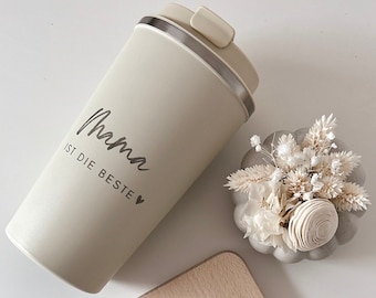Thermo Mug | Travel Mug | Mother's Day | Father's Day | Parents | Gift | Personalized | Birthday Gift | Name