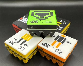 Marathon Cybernetic Implant Prop | Futuristic Sci-Fi Wearable | Cosplay Accessory | Dystopian Tech Display