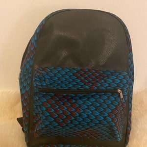 Sac imprimé africain, sac à dos Ankara, sac à dos fait main