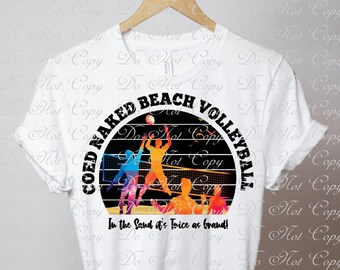 Naked Volleyball - Etsy