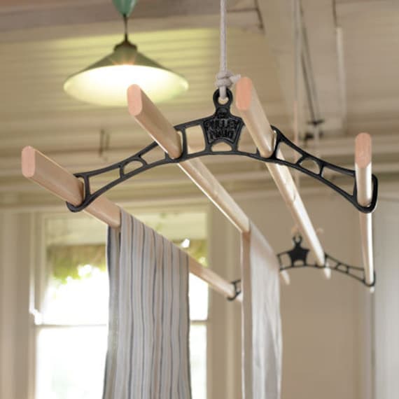 Clothes airer hanging from ceiling hotsell
