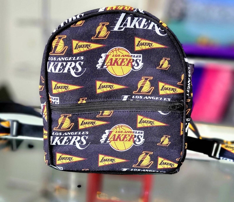 lakers mini backpack