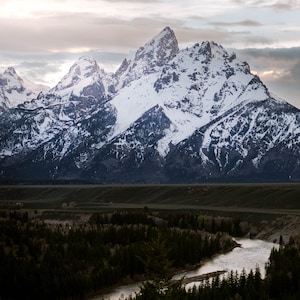 Schlangenfluss | Grand Teton Nationalpark | Berühmtes Foto | Landschaftsdruck | Wandkunst | Wyoming | Naturfotografie