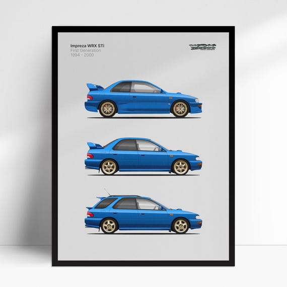 Subaru Impreza WRX STI First Generation (coupe, Sedan, Wagon