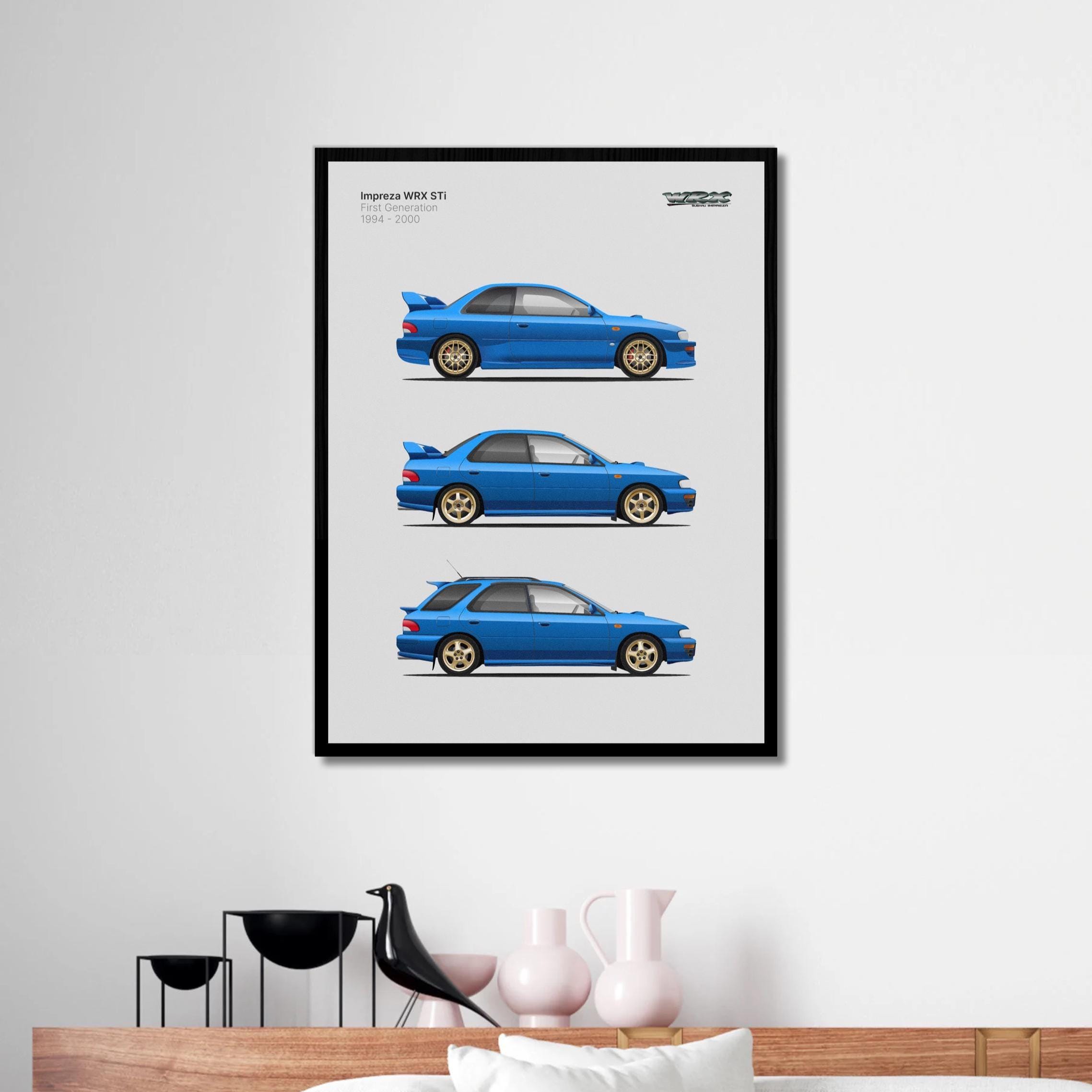 Subaru Impreza WRX STI First Generation (coupe, Sedan, Wagon