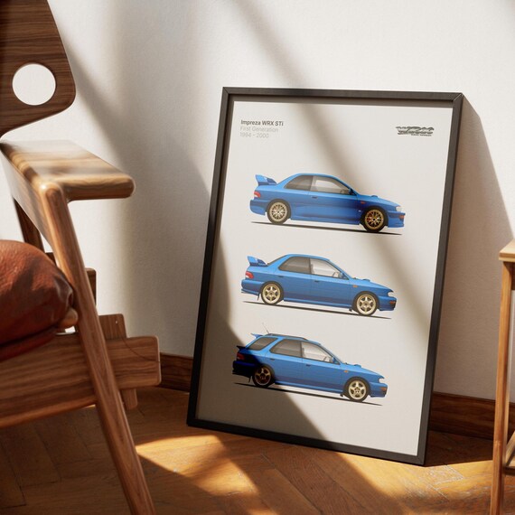 Subaru Impreza WRX STI First Generation (coupe, Sedan, Wagon
