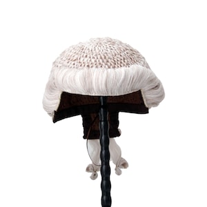 Alternative Barrister Wig in White/Grey