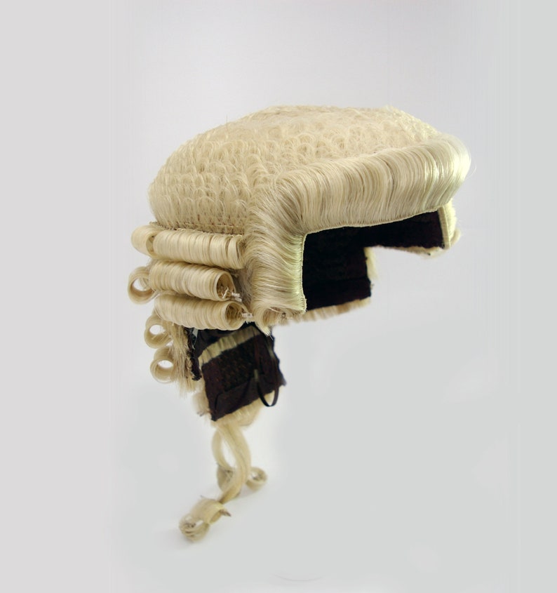 Traditional Barrister Wig in White/Blonde