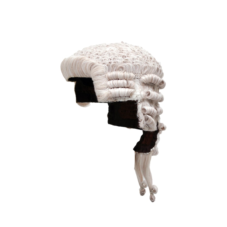 Alternative Barrister Wig in White/Grey
