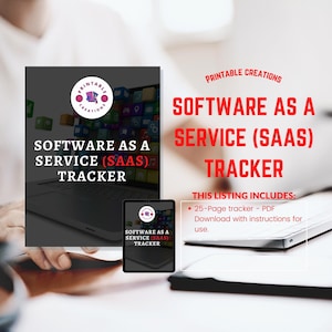 Software As A Service Tracker | Subscriptions Tracker | Download PDF Tracker