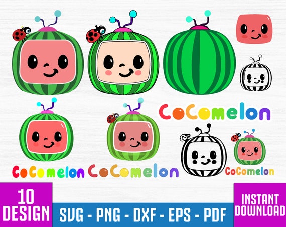 Cocomelon Logo SVG Cocomelon Svg Cocomelon Birthday Svg | Etsy UK