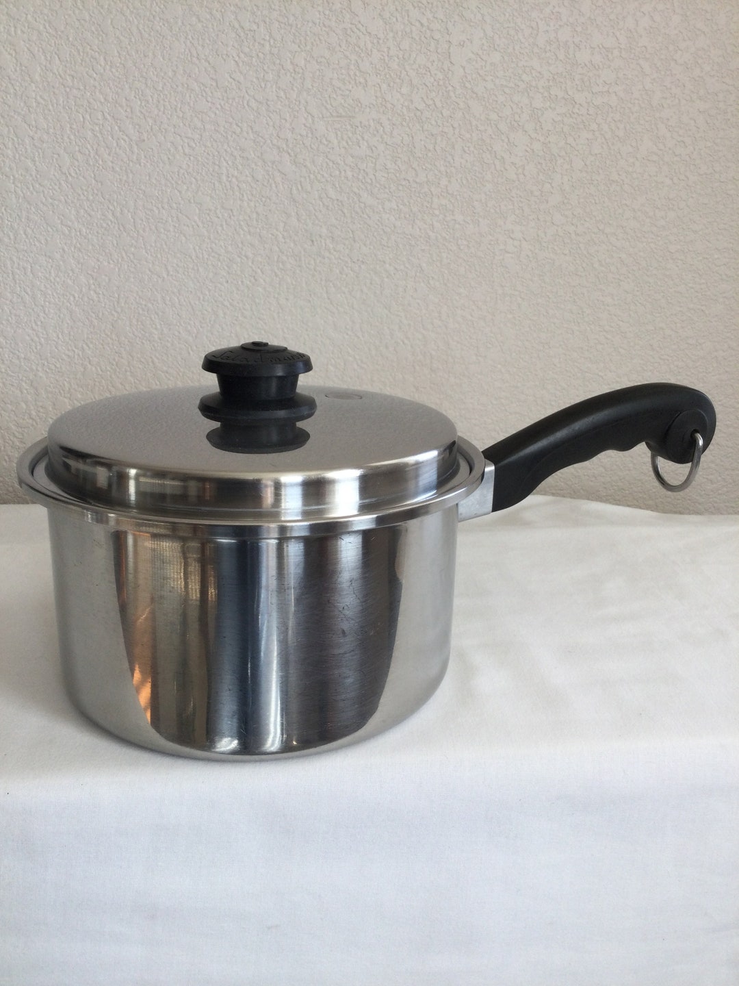 2 1/2 Qt Saladmaster Stainless Steel 188 Triclad Saucepan With Vapo