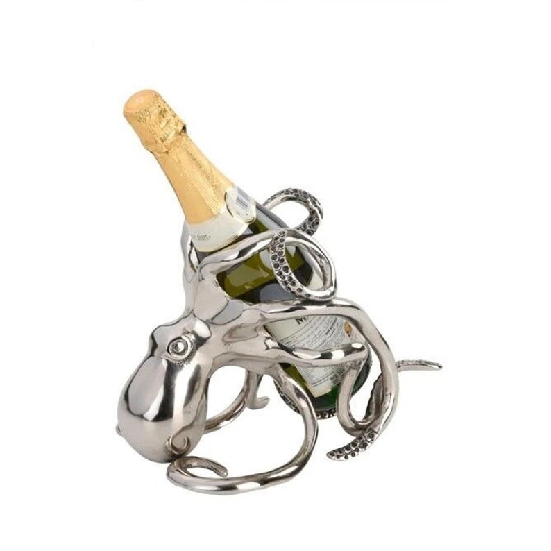 Kraken Octopus Wine Holder Etsy