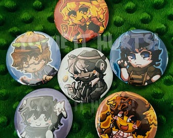 VERLASSEN 2.25" Buttons / Pins / Badges