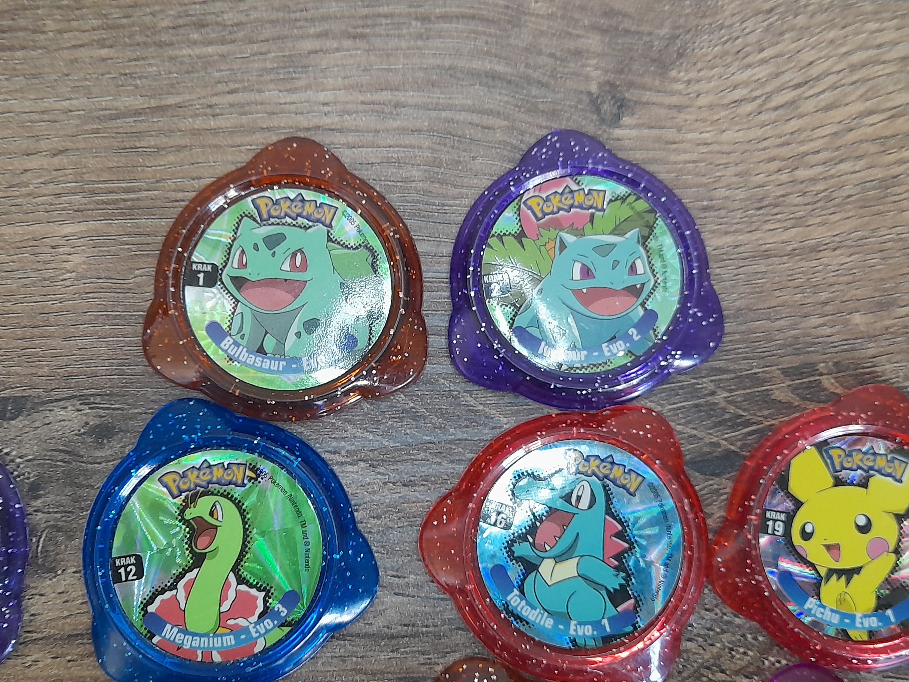 Rare Collectible European Pok mon KRAKS TAZOS Panini Etsy