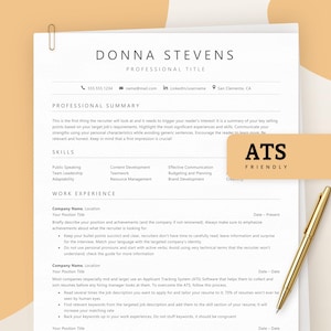 Professional Resume ATS, ATS Resume Template Word, Ats Friendly Resume, ATS Resume Google Docs, Cv Template Professional, Cv Template Word