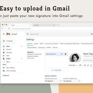 best gmail email signature template, teacher email signature template
