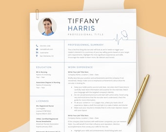 Student Nurse Resume, New Grad Nurse Resume Template Word, Nursing Student Resume, Google Docs Resume, LPN resume, New Nurse Resume