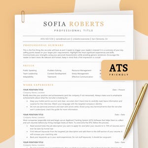 CV compatible avec les systèmes de suivi des candidatures (ATS), Modèle de CV optimisé pour les ATS, Modèle de CV ATS pour Google Docs et Word, Modèle de CV ATS, CV ATS simple et moderne